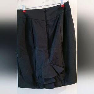 XOXO Black Skirt‎ sz. 7/8. Cute Ruffle on back.